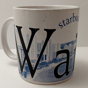 STARBUCKS Mug Waikiki Hawaii City Collector Series Coffee 2007 20 fl. oz.